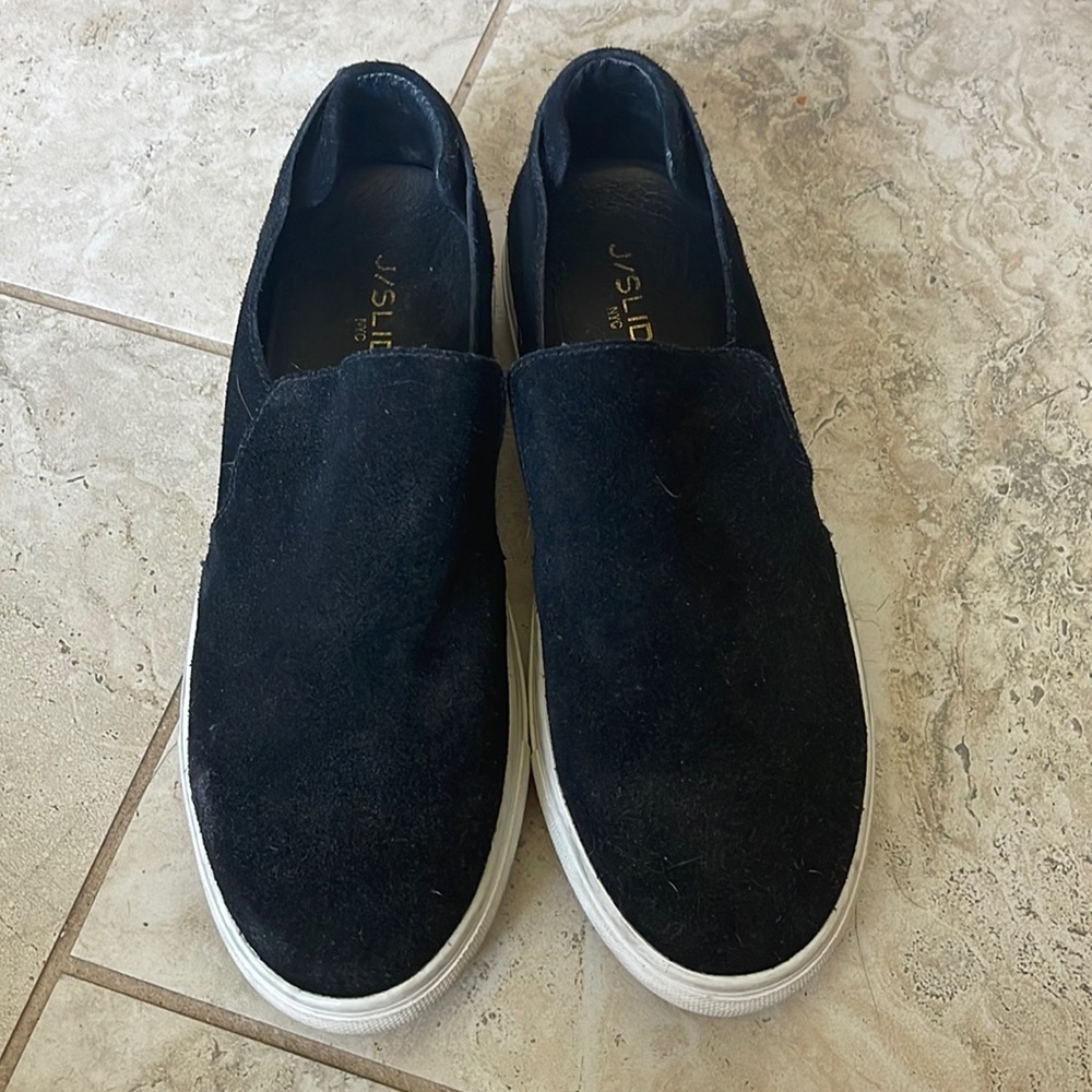 J/Slides black slip sneaks